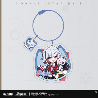 Honkai:Star Rail Tiny Cat Series Acrylic Pendant