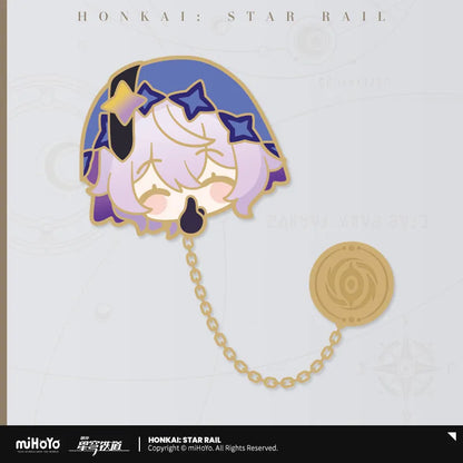 Honkai: Star Rail Pom-Pom Exhibition Hall Series Metal Chain Badge