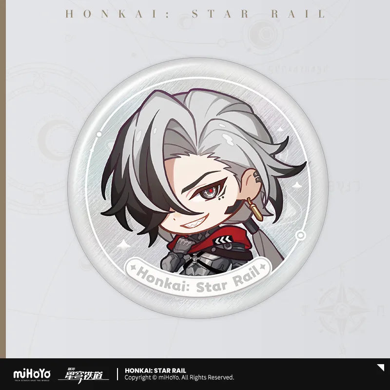 Honkai: Star Rail Medal Of The Nameless Series Character Badge