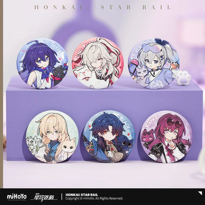 Honkai:Star Rail Tiny Cat Series Character Badge