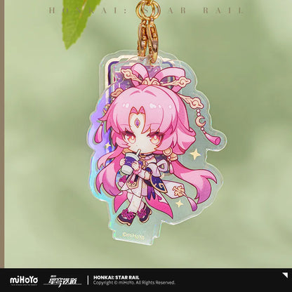 Honkai: Star Rail Train Travel Chibi Series Acrylic Standee Keychain