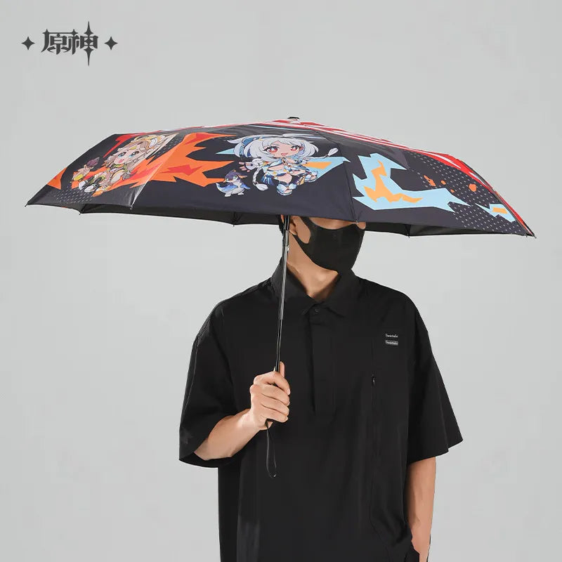 Genshin Impact Blaze To Natlan Foldable Umbrella