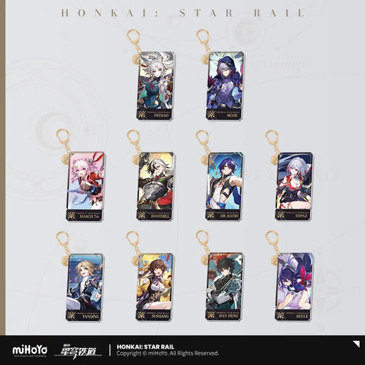 Honkai: Star Rail The Hunt Path Character Art Series Keychain