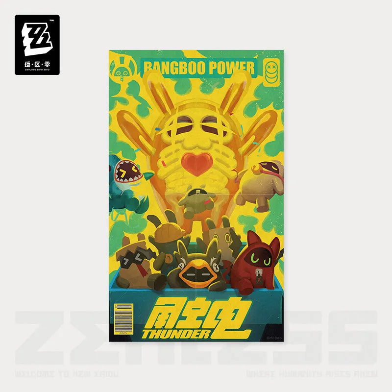 Zenless Zone Zero RandomPlay Videotape Series Collectible Poster