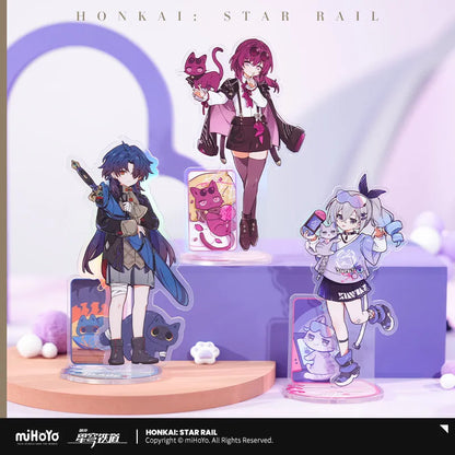 Honkai:Star Rail Tiny Cat Series Character Acrylic Standee