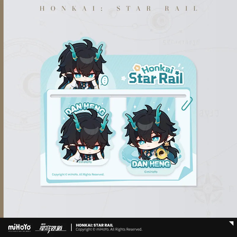 Honkai: Star Rail Pom-Pom Exhibition Series Magnetic Bookmark Set
