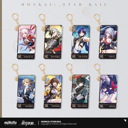 Honkai: Star Rail The Hunt Path Character Art Series Keychain