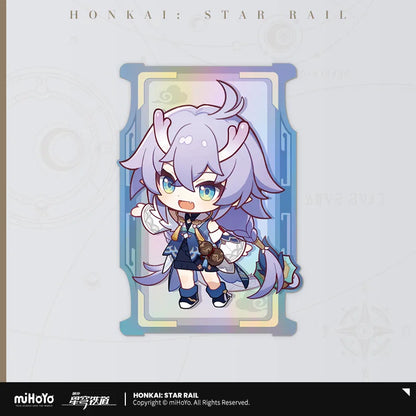 Honkai: Star Rail Train Travel Chibi Series Laser Ticket