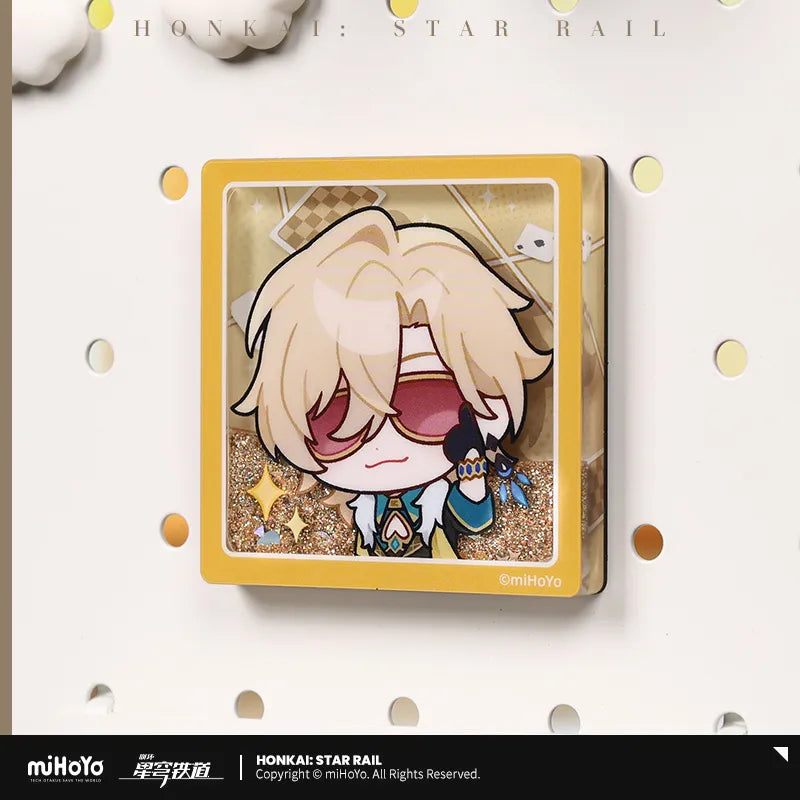 Honkai: Star Rail Pom-Pom Exhibition Hall Series Quicksand Refrigerator Magnet