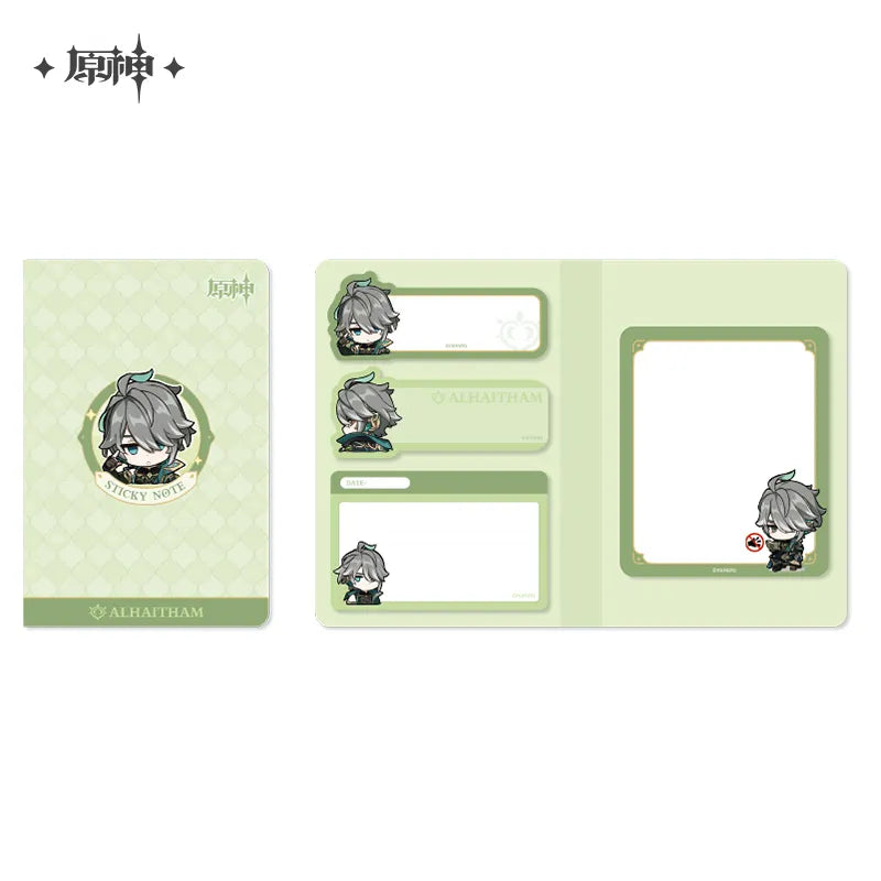 Genshin Impact Emoticon Series Notepad Sumeru Ver