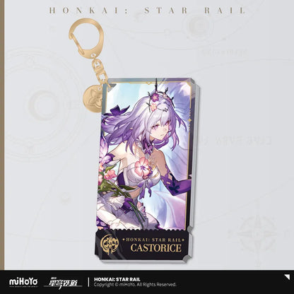 Honkai: Star Rail Remembrance Path Character Art Acrylic Keychain