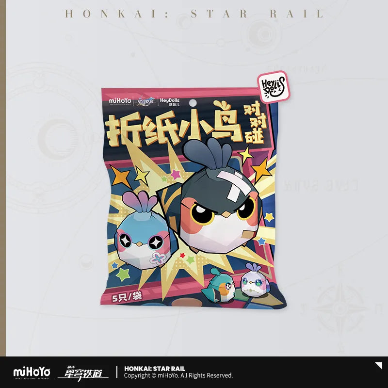 Honkai: Star Rail Acrylic Origami Bird Clash Mini Blind Packs