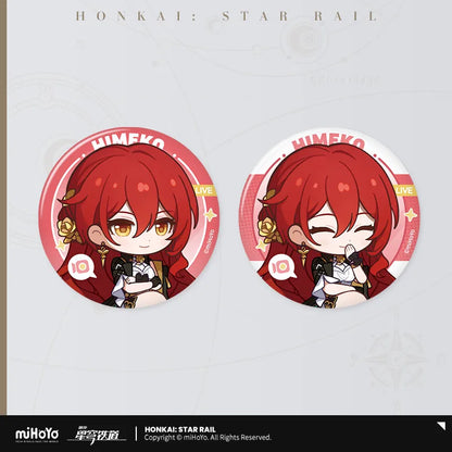 Honkai: Star Rail Jimmy's Interview Studio Series Character Badge