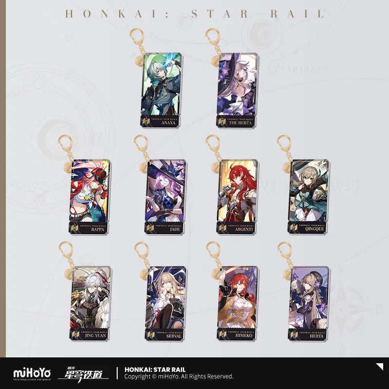 Honkai: Star Rail Erudition Path Character Art Series Acrylic Keychain