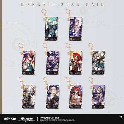 Honkai: Star Rail Erudition Path Character Art Series Acrylic Keychain