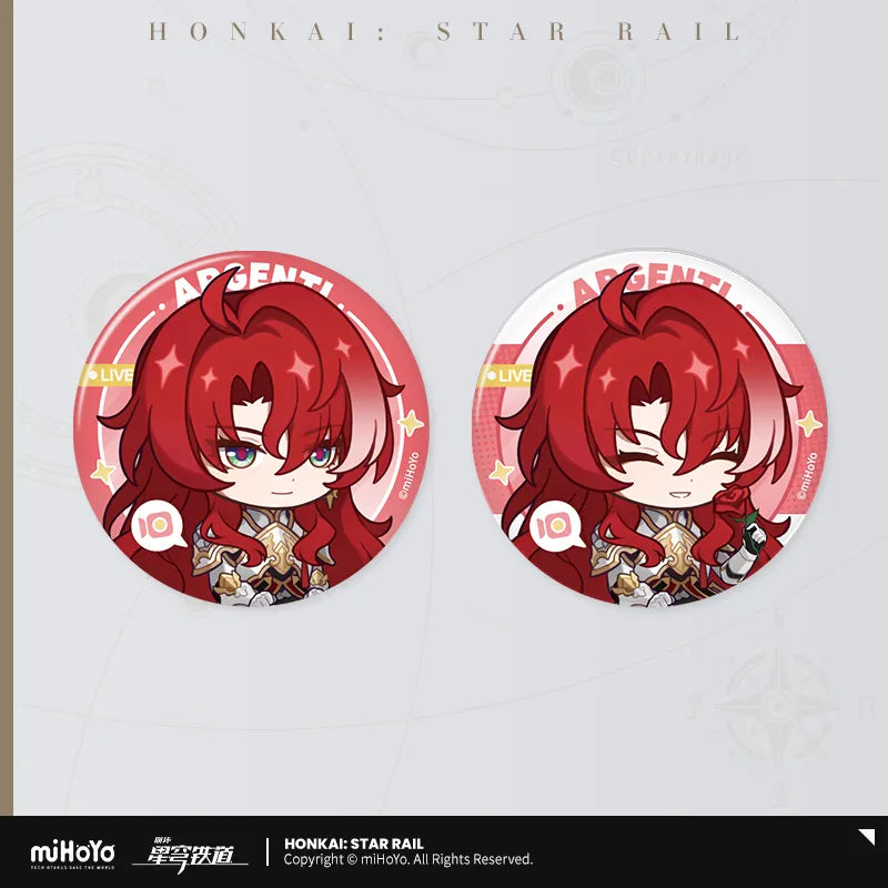 Honkai: Star Rail Jimmy's Interview Studio Series Character Badge