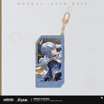 Honkai: Star Rail Star Invitation Series Reflective Quicksand Acrylic Keychain