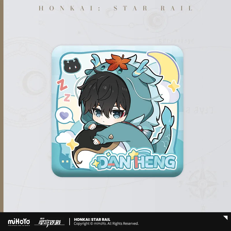 Honkai:Star Rail Boys Dorm Series Square Badge