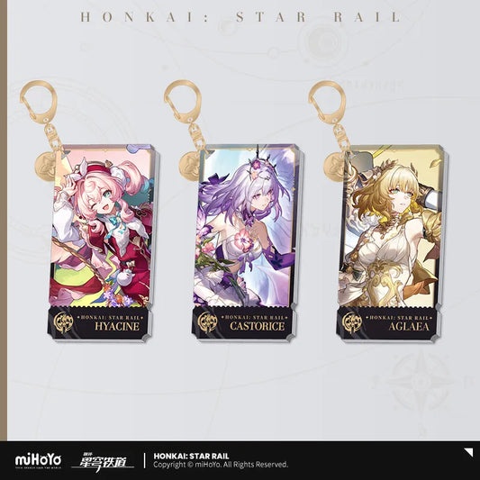 Honkai: Star Rail Remembrance Path Character Art Acrylic Keychain