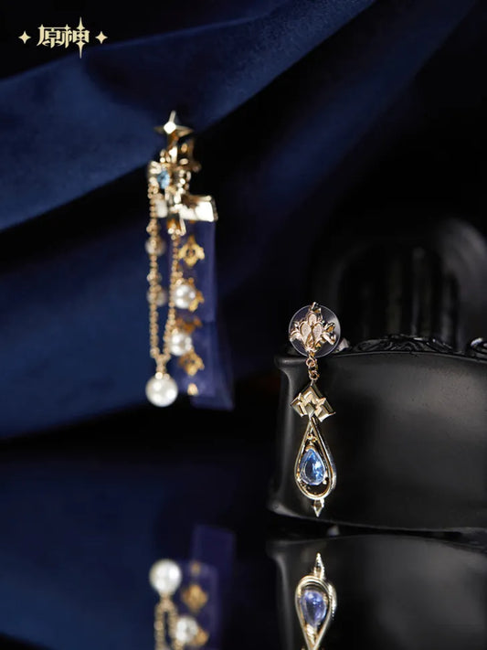 Genshin Impact Theme Impression Furina Earrings/Ear Cuffs