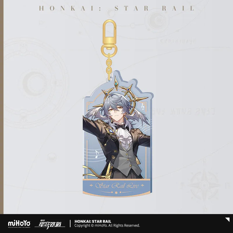 Honkai:Star Rail LIVE 2025 Character Acrylic Pendant Keychain
