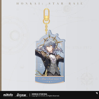 Honkai:Star Rail LIVE 2025 Character Acrylic Pendant Keychain