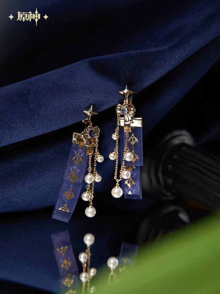 Genshin Impact Theme Impression Furina Earrings/Ear Cuffs