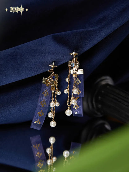 Genshin Impact Theme Impression Furina Earrings/Ear Cuffs