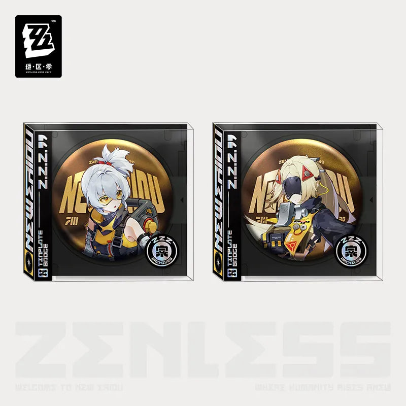 Zenless Zone Zero Tinplate Badge Obol Squad