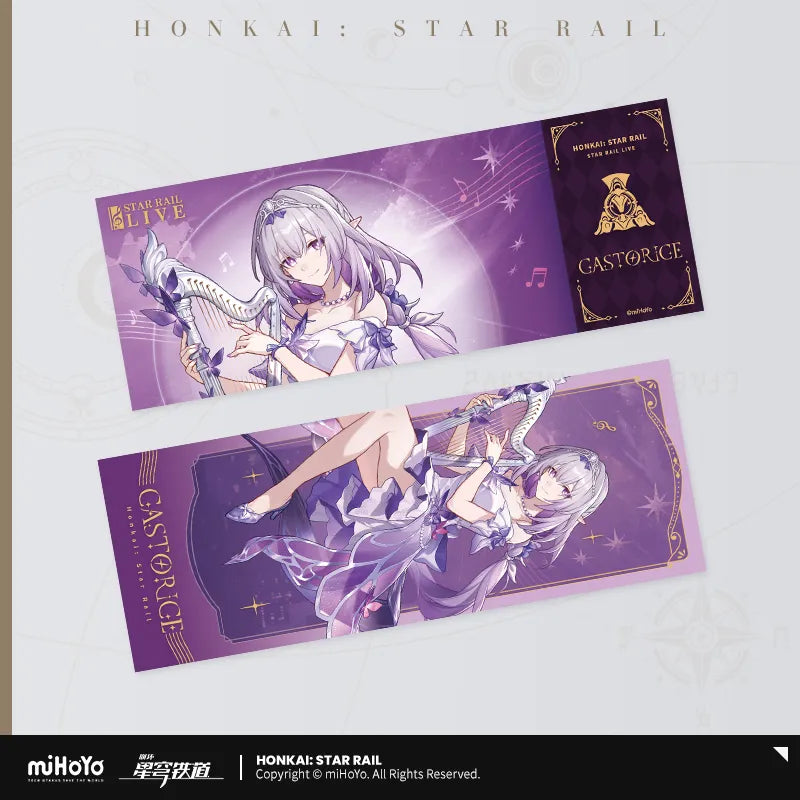 Honkai:Star Rail LIVE 2025 Laser Collectible Ticket