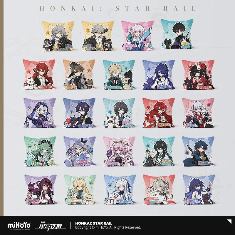 Honkai:Star Rail Tiny Cat Series Pillow Cover Vol 3 & Pillow