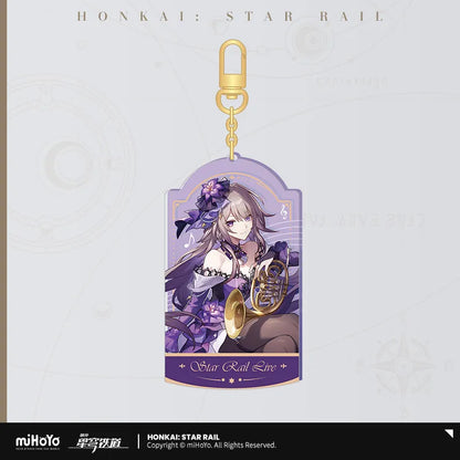 Honkai:Star Rail LIVE 2025 Character Acrylic Pendant Keychain