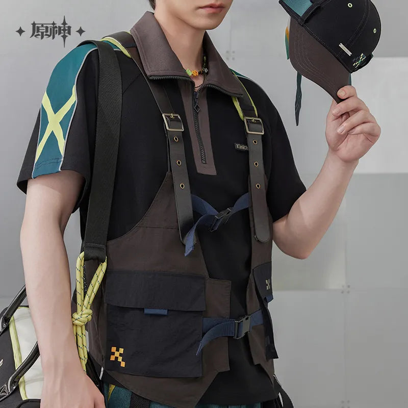 Genshin Impact Theme Impression Kinich Military Vest w/ Bonus