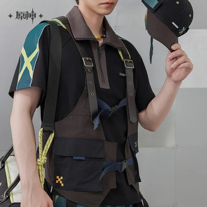 Genshin Impact Theme Impression Kinich Military Vest w/ Bonus