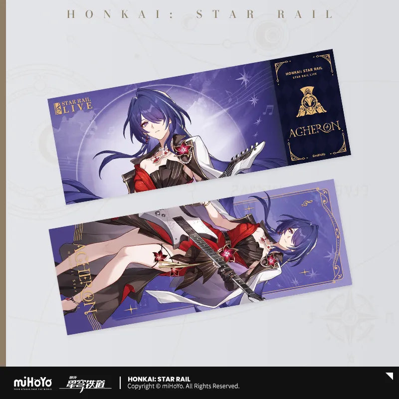 Honkai:Star Rail LIVE 2025 Laser Collectible Ticket