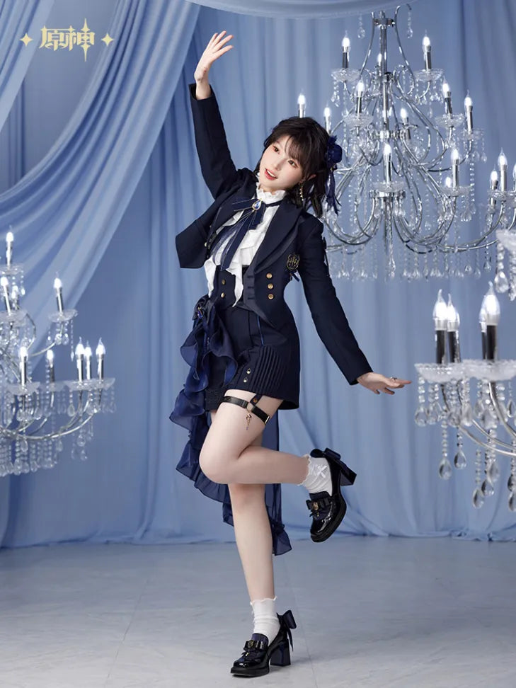 Genshin Impact Theme Impression Furina Cropped Jacket w/ Bonus