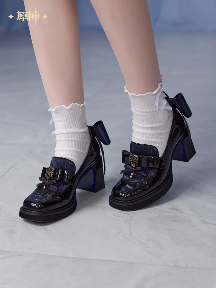 Genshin Impact Theme Impression Furina Heeled Loafers w/ Bonus