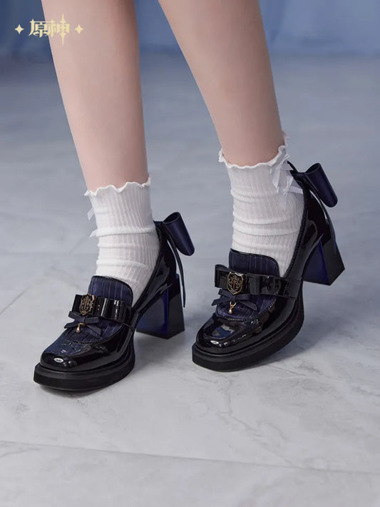 Genshin Impact Theme Impression Furina Heeled Loafers w/ Bonus