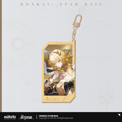 Honkai: Star Rail Star Invitation Series Reflective Quicksand Acrylic Keychain