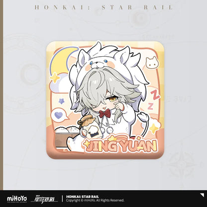 Honkai:Star Rail Boys Dorm Series Square Badge