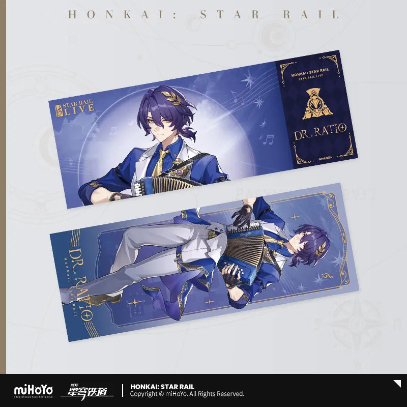 Honkai:Star Rail LIVE 2025 Laser Collectible Ticket