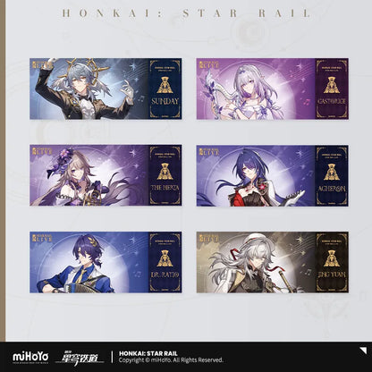 Honkai:Star Rail LIVE 2025 Laser Collectible Ticket