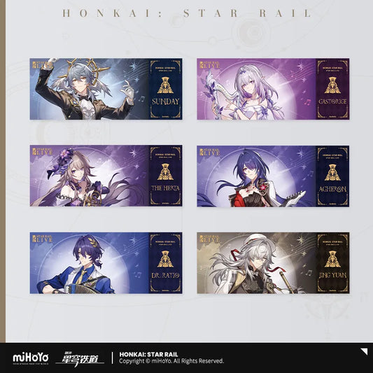 Honkai:Star Rail LIVE 2025 Laser Collectible Ticket