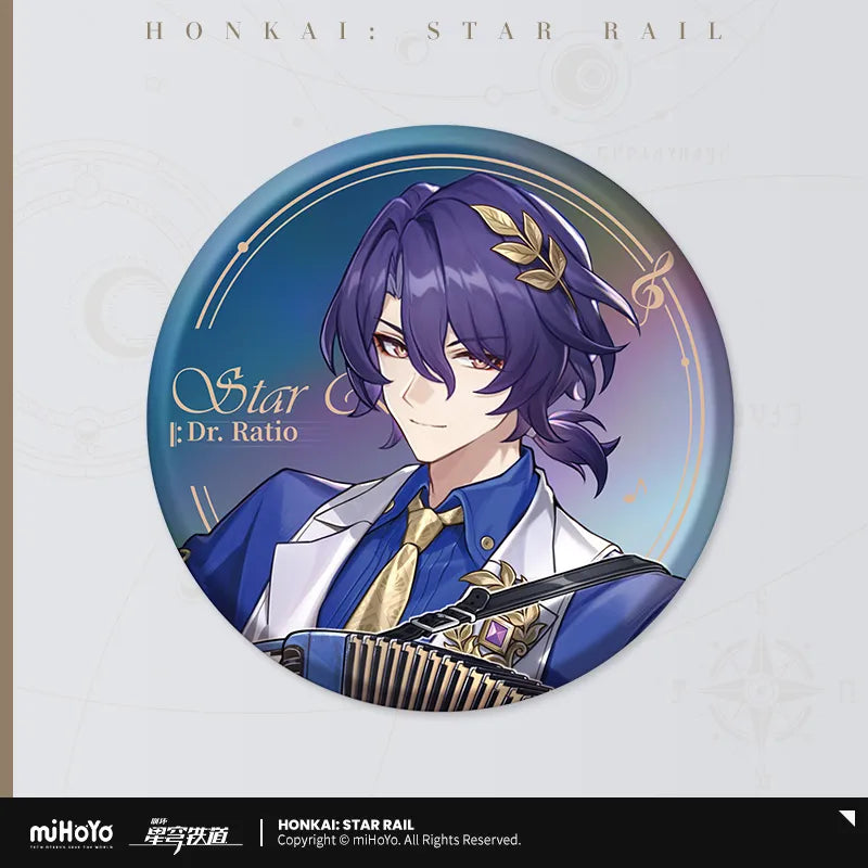 Honkai:Star Rail LIVE 2025 Character Tin Badge