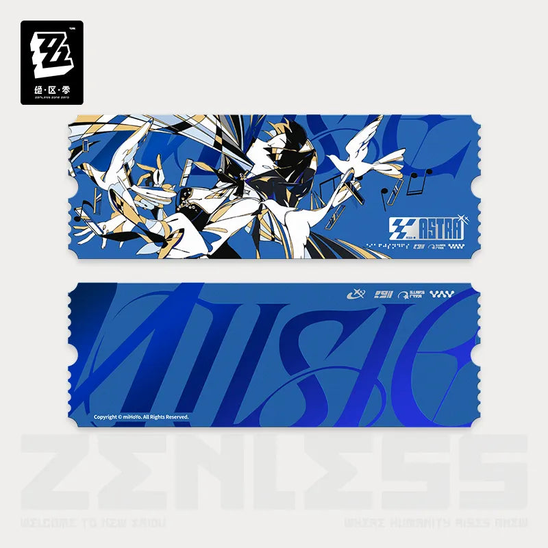 Zenless Zone Zero Should I Be the Stars of Lyra Astra Yao Live Collectible Ticket Set
