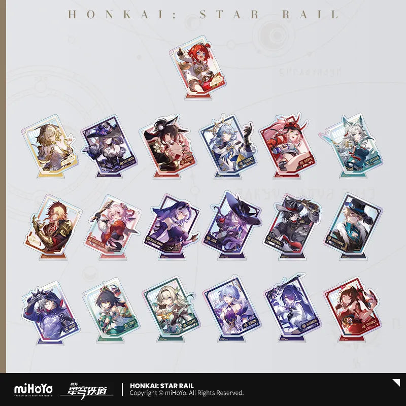 Honkai: Star Rail Interstellar Travel Series Acrylic Standee Pendant V ...