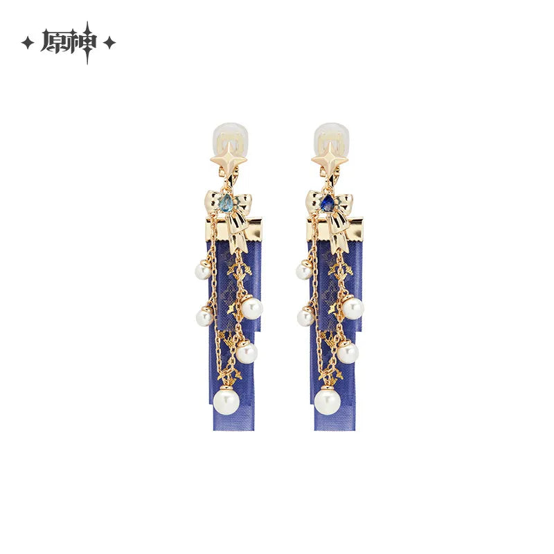Genshin Impact Theme Impression Furina Earrings/Ear Cuffs