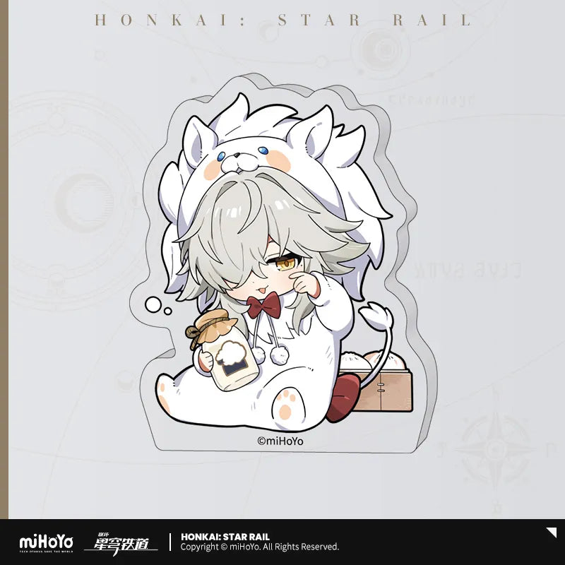 Honkai:Star Rail Boys Dorm Series Acrylic Ornament Block