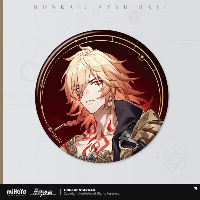 Honkai: Star Rail Star Invitation Series Reflective Badge