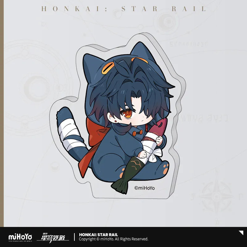 Honkai:Star Rail Boys Dorm Series Acrylic Ornament Block